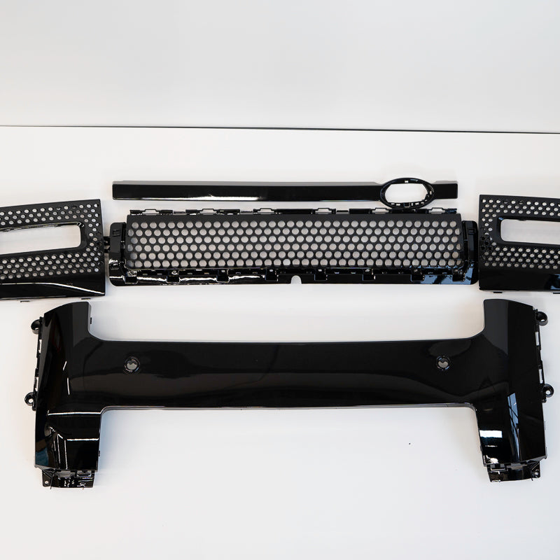 グロスブラック・フロント＆リアバンパーキット